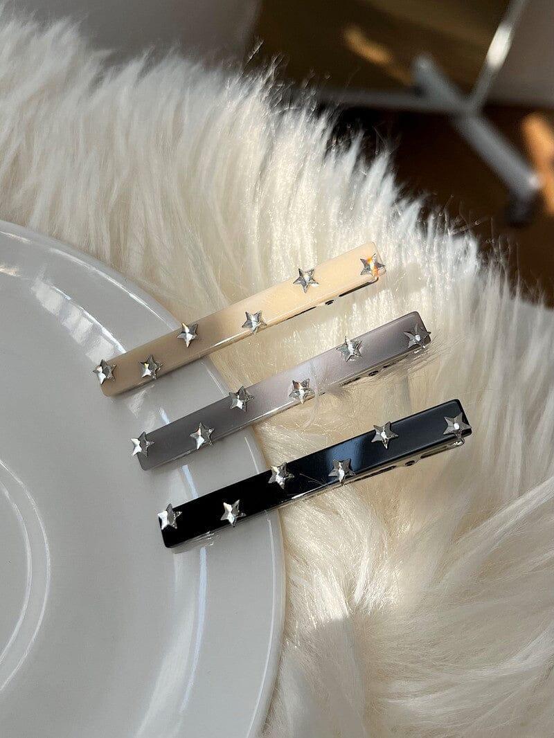 スワール キュービック スター ヘアピン Hair younglong-seoul