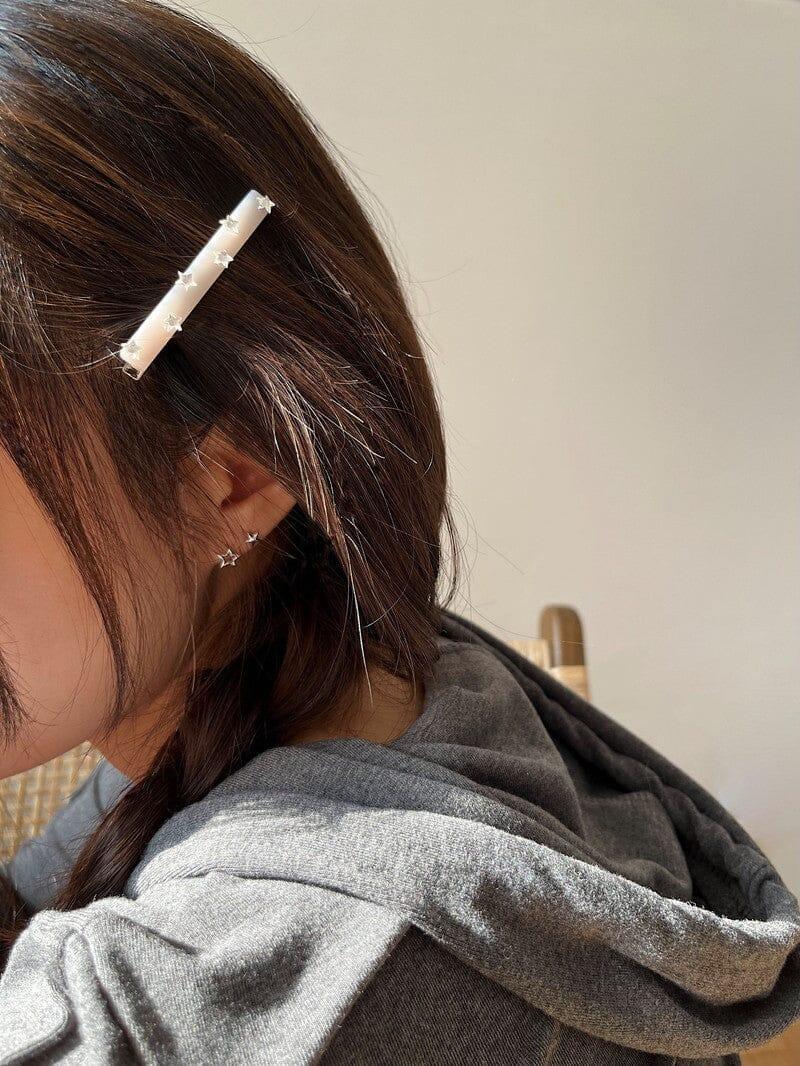 スワール キュービック スター ヘアピン Hair younglong-seoul