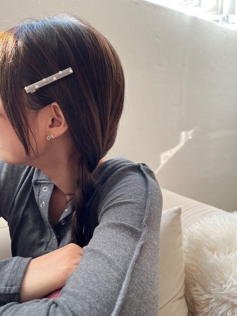 スワール キュービック スター ヘアピン Hair younglong-seoul