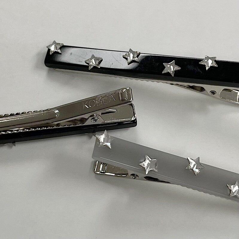 スワール キュービック スター ヘアピン Hair younglong-seoul