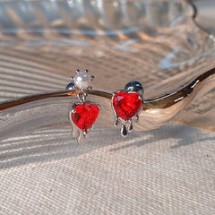 とろけるレッドハートピアッシング Piercing SET ME UP♡