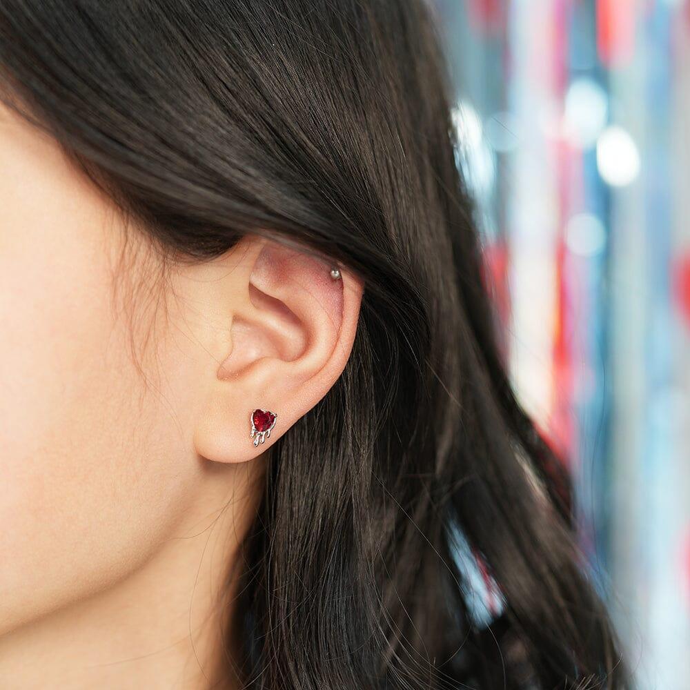 とろけるレッドハートピアッシング Piercing SET ME UP♡