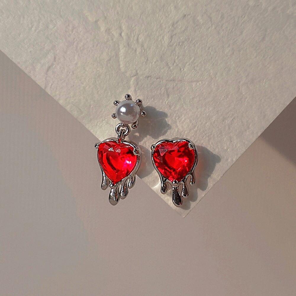 とろけるレッドハートピアッシング Piercing SET ME UP♡