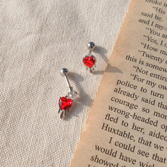 とろけるレッドハートピアッシング Piercing SET ME UP♡