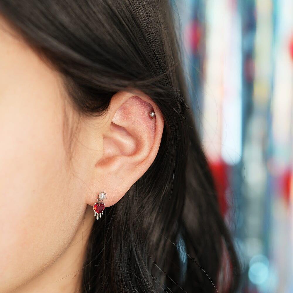 とろけるレッドハートピアッシング Piercing SET ME UP♡