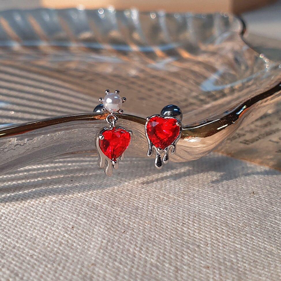 とろけるレッドハートピアッシング Piercing SET ME UP♡