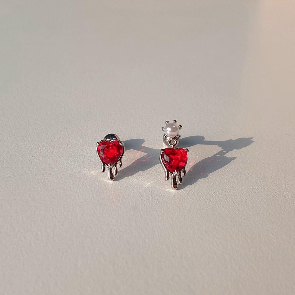 とろけるレッドハートピアッシング Piercing SET ME UP♡