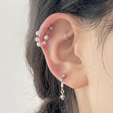 トゥインクルドロップカープピアッシング Piercing bling moon