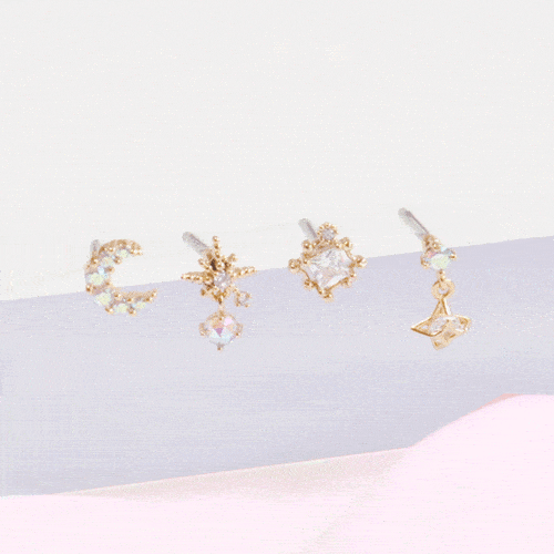 トゥインクル・ムーン・ピアッシング Piercing bling moon