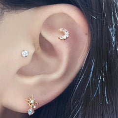 トゥインクル・ムーン・ピアッシング Piercing bling moon