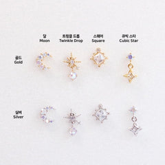 トゥインクル・ムーン・ピアッシング Piercing bling moon