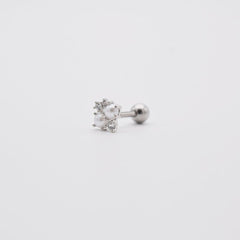 ツイン パール キュービック ピアッシング Piercing 10000won