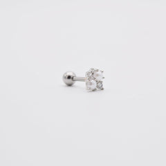 ツイン パール キュービック ピアッシング Piercing 10000won