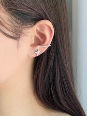 ツーウェイ トゥイン ピアス イヤーカフ Earrings bling moon