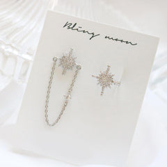 Twinkle ピアス&イヤーカフ SET Earcuffs bling moon