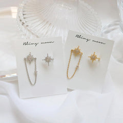 Twinkle ピアス&イヤーカフ SET Earcuffs bling moon