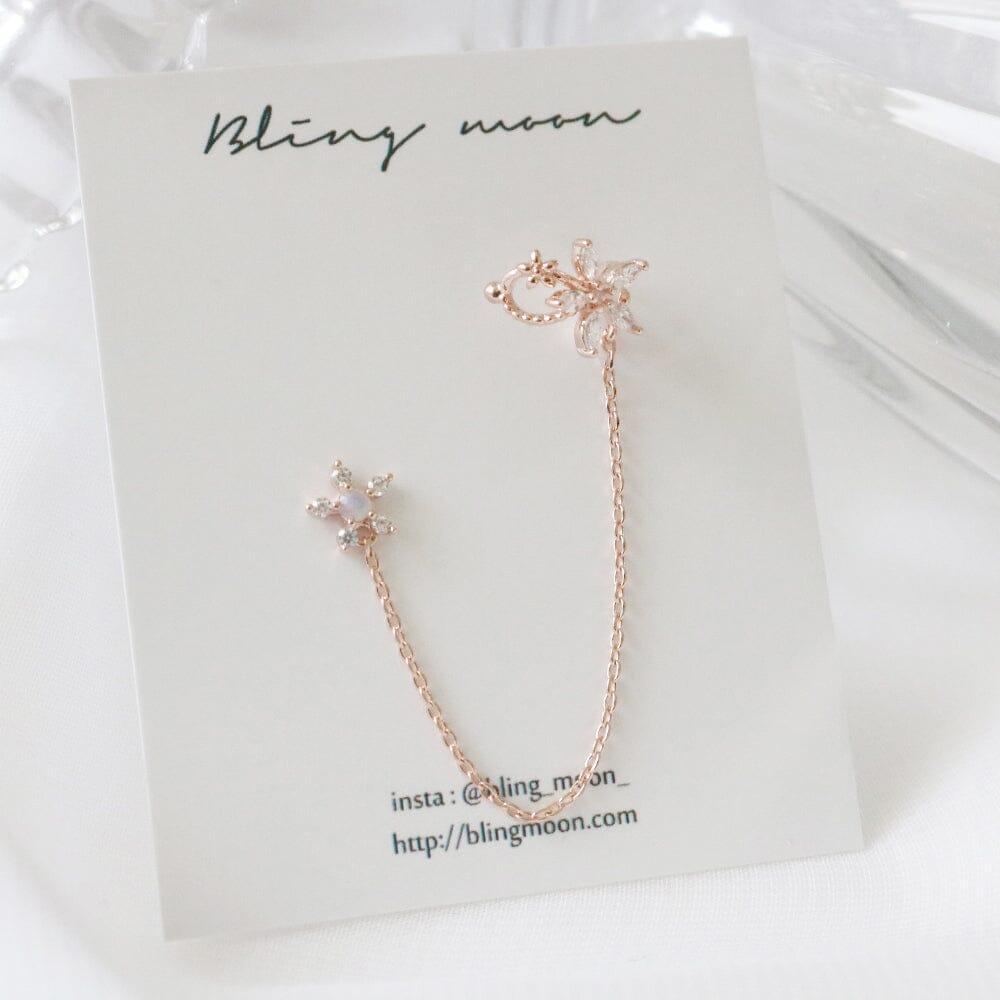 Two Flynn ピアス・イヤーカフ Earcuffs bling moon