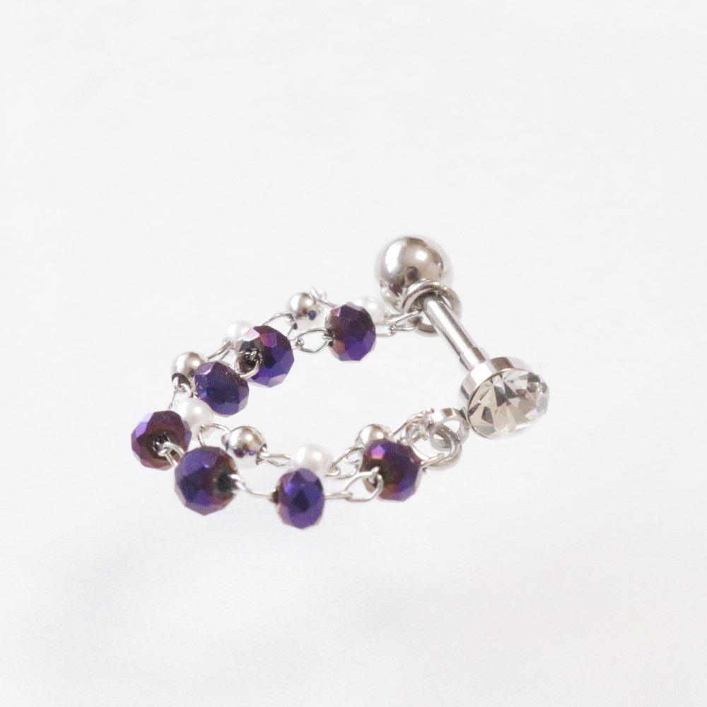 Violet Bead Cuff ピアッシング Piercing bling moon