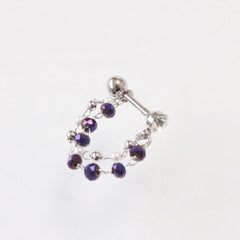 Violet Bead Cuff ピアッシング Piercing bling moon