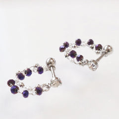 Violet Bead Cuff ピアッシング Piercing bling moon