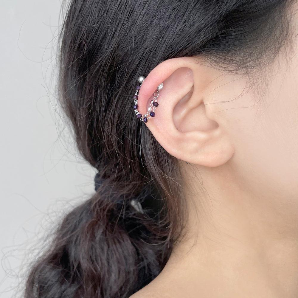 Violet Bead Cuff ピアッシング Piercing bling moon