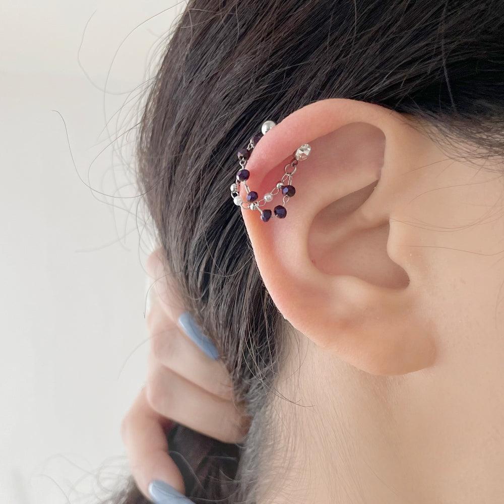 Violet Bead Cuff ピアッシング Piercing bling moon