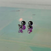 ヴィンテージ ハート 蝶 クッション ピアッシング Piercing oh-kim