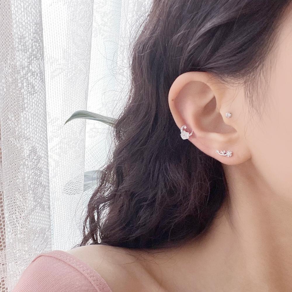 White Moon (ピアス/ピアッシング) Piercing bling moon