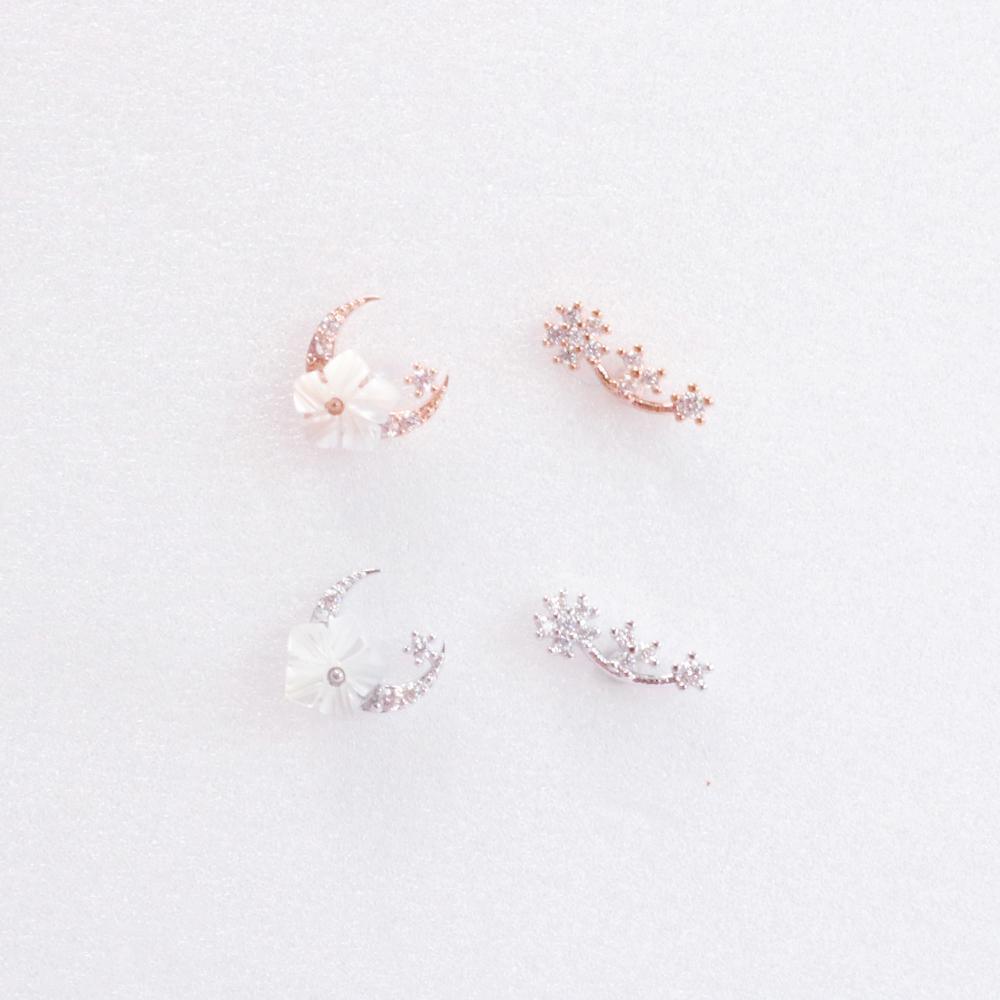 White Moon (ピアス/ピアッシング) Piercing bling moon