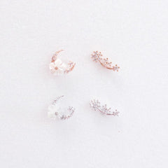 White Moon (ピアス/ピアッシング) Piercing bling moon