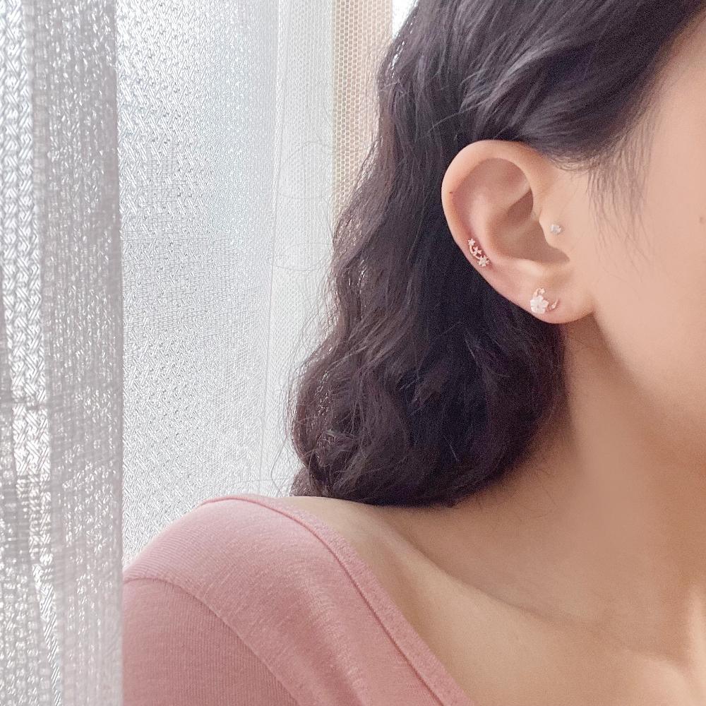 White Moon (ピアス/ピアッシング) Piercing bling moon