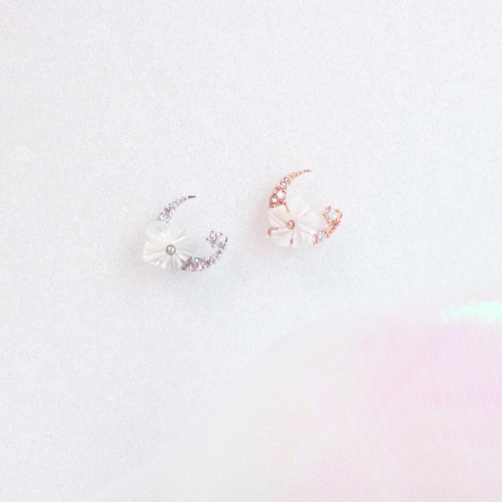 White Moon (ピアス/ピアッシング) Piercing bling moon