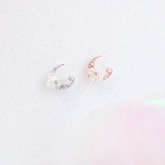 White Moon (ピアス/ピアッシング) Piercing bling moon