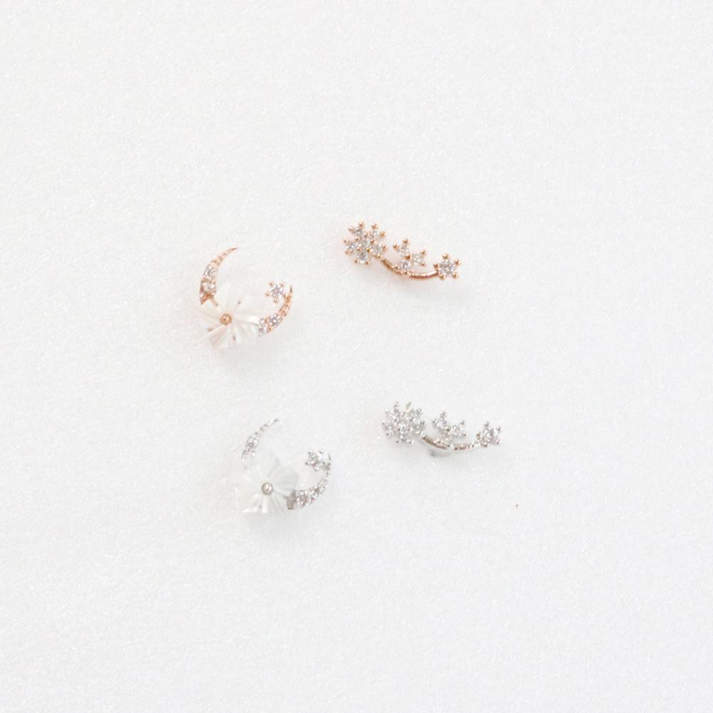 White Moon (ピアス/ピアッシング) Piercing bling moon