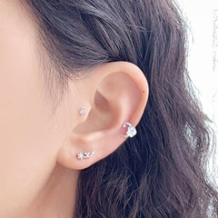 White Moon (ピアス/ピアッシング) Piercing bling moon