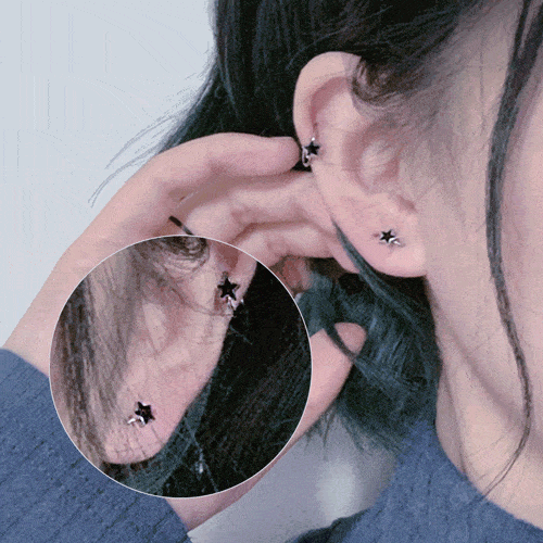 星アイコンビドリングピアス Piercing from lizzy