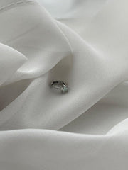 星 スター キュービックリング ミニリングピアス Earrings oh-kim