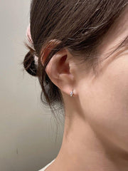 星 スター キュービックリング ミニリングピアス Earrings oh-kim