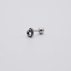 油絵ポイントハートラインピアッシング Piercing 10000won