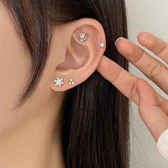 ゆきばなピアッシング(4 set) Piercing bling moon