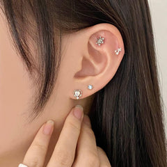 ゆきばなピアッシング(4 set) Piercing bling moon