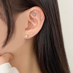 ゆきばなピアッシング(4 set) Piercing bling moon