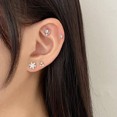 ゆきばなピアッシング(4 set) Piercing bling moon