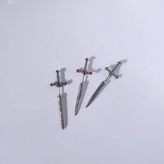 ユニーク クロス ソード ガム ピアッシング Piercing from lizzy