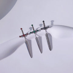 ユニーク クロス ソード ガム ピアッシング Piercing from lizzy