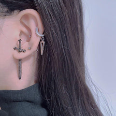 ユニーク クロス ソード ガム ピアッシング Piercing from lizzy