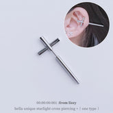 ユニーク サジカル クロス 十字架 ピアッシング Piercing from lizzy