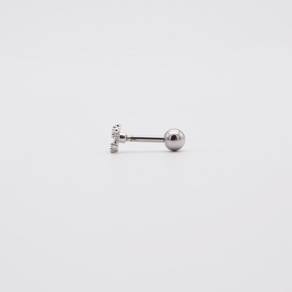 ユニークドットライン十字架 ピアッシング Piercing 10000won