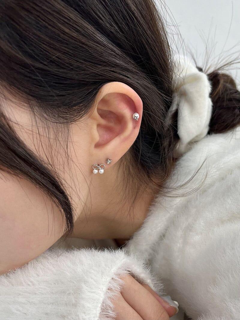 真珠 リボン チェリー・ピアッシング Piercing younglong-seoul