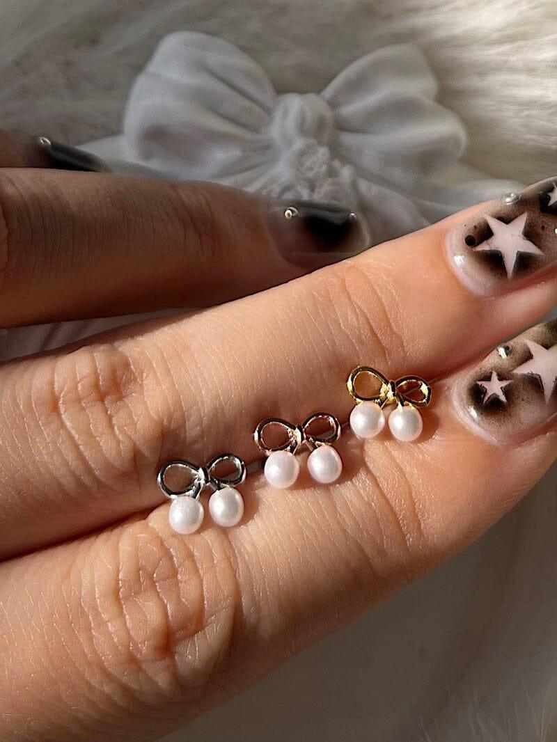 真珠 リボン チェリー・ピアッシング Piercing younglong-seoul